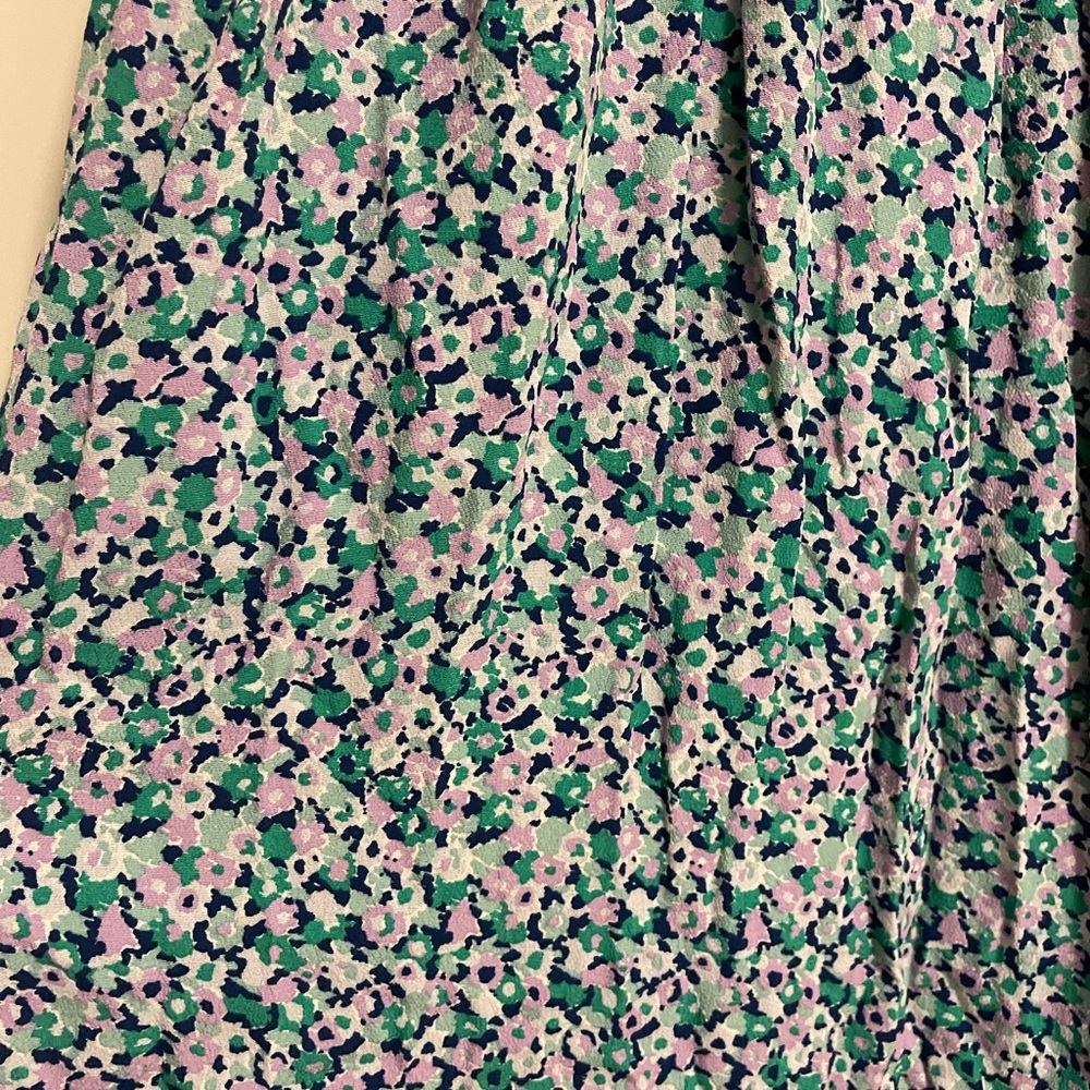 A New Day Blue Floral Midi Dress - Picture 3 of 3